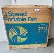 JCPenny 20” 3 Speed Portable Fan (Located Garage)