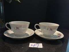 Tea cups and more (located in dining room)