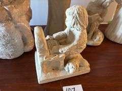 5 pc Clay Children Statues (Located in ds back room)