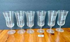 6pc Drinking Glasses (Located in Dining Room)
