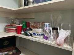 Disposable kitchen products (located in pantry)