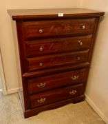5 Drawer Chest of Drawers 47 7/8”x35 3/4”(Located in Master Bedroom)