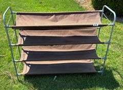 Shoe Rack, 36”X11 1/2”X28 7/8” (Located Garage)