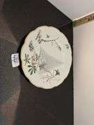 Set of 4 Haviland Limoges porcelain plates, Theater of Seasons (located in dining room) boxes & pape