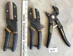 3 pc Craftsman Robo-Grip and Handi-Cut (Located Garage)