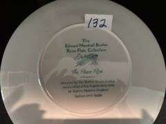 Boehm Rose plate (located in dining room)
