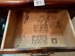 2 Drawer Night Stand 22.5”x21” (Located in Master Bedroom)