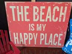 5 pc. Beach decor (located in DS front bedroom)