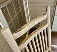 White Rocking Chair (Located Back Patio)