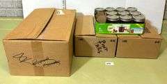 4 Boxes Canning Jars (Some Mason Star Jars) (Located Basement Section 1)
