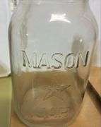 4 Boxes Canning Jars (Some Mason Star Jars) (Located Basement Section 1)