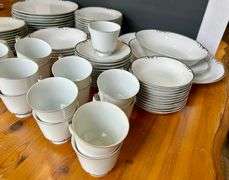 80pc Style House Embassy Fine China Made in Japan (Located in Dining Room)
