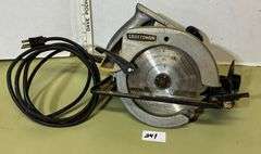Craftsman 7” Electric Hand Saw (Works) (Located Basement Section 3)
