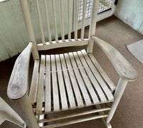 White Rocking Chair (Located Back Patio)