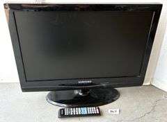 Samsung TV/Monitor, 21 1/2”  (Located Garage)