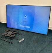 65” Samsung TV with Remote and Wall Mount