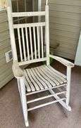 White Rocking Chair (Located Back Patio)