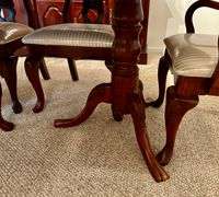 Dining Table with 6 Chairs 29 5/8”x78”x41 3/4” (Located in Dining Room)