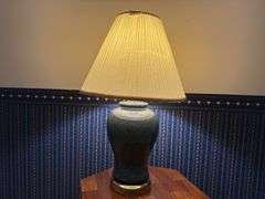 Lamp, 30" tall (located in navy bedroom)