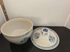 Vintage oriental rice bowl (located in kitchen)