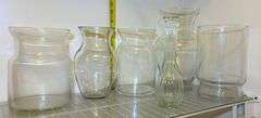 6 pc Vases (Located Laundry Room)