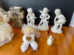 10pc Angel Figurines and More (Located in Living Room)