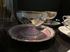 Tea cups and more (located in dining room)