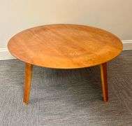 Eames Curved Plywood Table 15 1/4”x34”