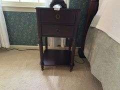 Side Table, 2-drawer, 17"x15"28.5"tall(located in master bedroom)