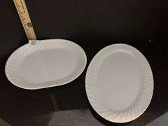 Casserole dish and trays (located in kitchen)