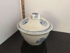 Vintage oriental rice bowl (located in kitchen)