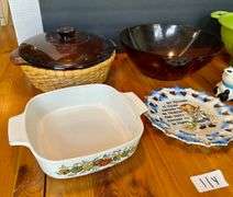 Lot of Baking Dishes, Salt & Pepper Shakers and More (Located in Kitchen)