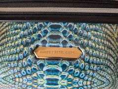 Large Aimee Kestenberg suitcase 19"x11"x30.5"tall and N Girl travel bag (located in ds front bedroom