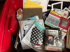 Misc Craft Bin, Face Masks, Notepads, etc. (Located in Living Room)