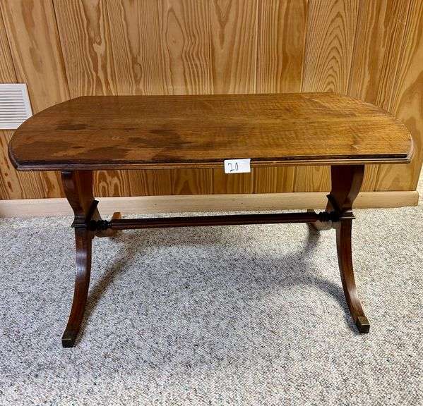 Small Coffee Table 15.5”x32.5” (Located in Downstairs Living Room)