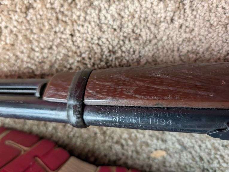 Daisy Mfg Company BB gun, model 1894, Rogers Arkansas USA(located in front bedroom)