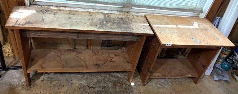 2 pc Small Plant Tables (Located Basement Section 3)