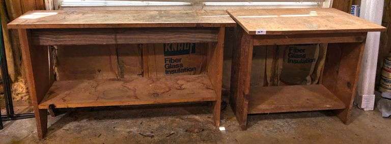 2 pc Small Plant Tables (Located Basement Section 3)