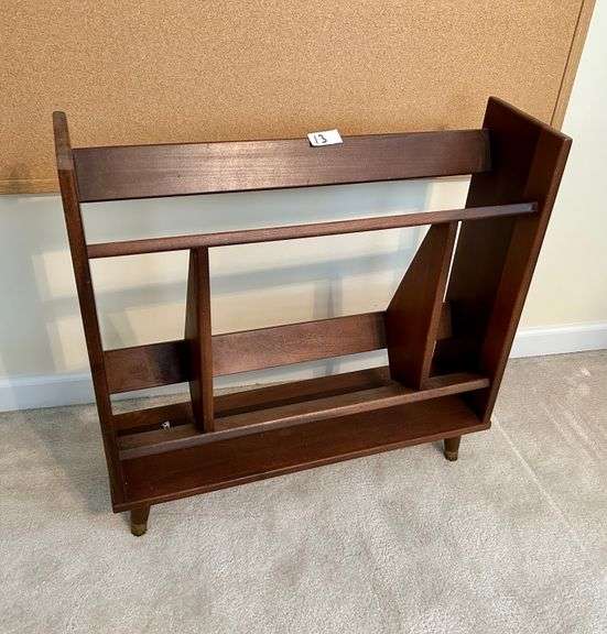 Mid Century Book Shelf 26.5”x27” (Located in Upstairs Loft)