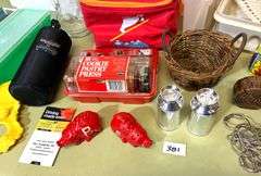 Salt and Pepper Shakers, Tupperware, Pitchers and More (Located Basement Section 2)