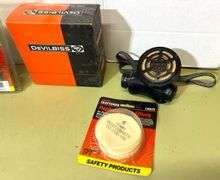 5 pc Respirators and Replacement Filters (Located Basement Section 3)