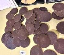 Assorted Sanding Discs and Sanding Adapters (Located Basement Section 3)
