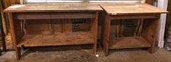 2 pc Small Plant Tables (Located Basement Section 3)