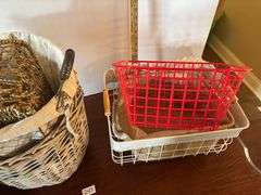 7 pc Assorted Baskets (Located in Living Room)