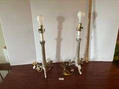 2 pc Lamps Without Shades
