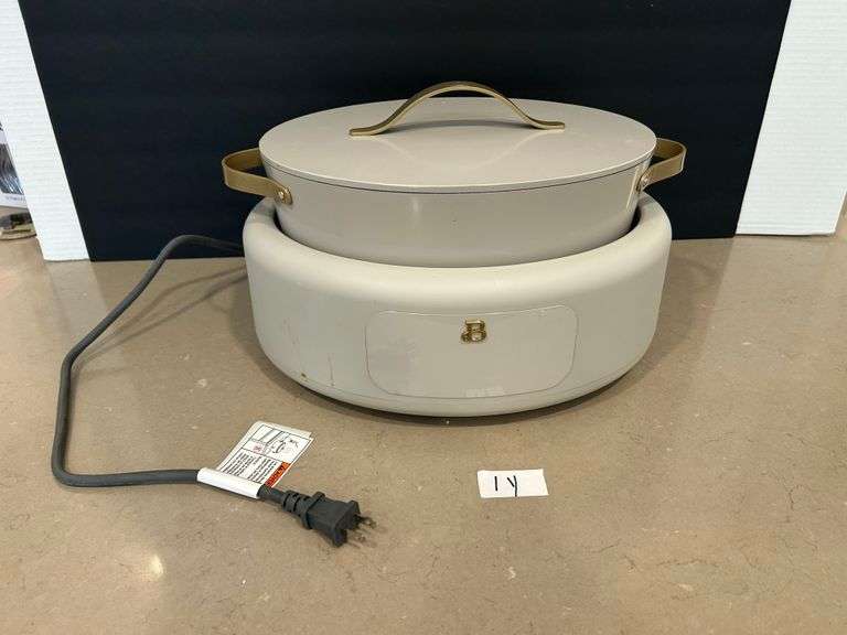 Beautiful 6qt Electric Multi-Cooker by Drew Barrymore (Located in Kitchen)