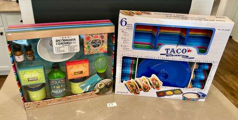 2pc Margarita & Guacamole Kit and Taco Holder Kit (Located in Kitchen)