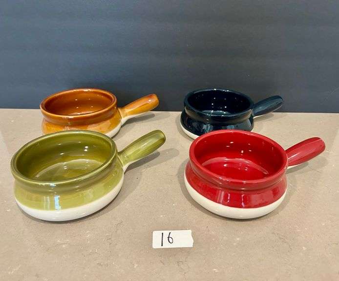 4pc Berkley Jensen Soup Crocks (Located in Kitchen)