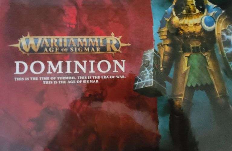 Warhammer Age of Sigmar Game (Some Items Missing)