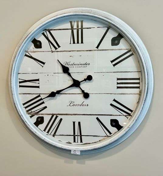 Westminster London Clock 29” Diameter (Plastic) (Located in Kitchen)